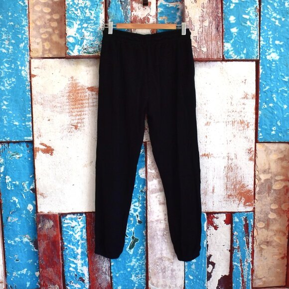 Women's Volcom Lived Lounge Jogger Sweatpants Drawstring SMALL Black - Picture 7 of 11